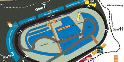 Phoenix raceway térkép