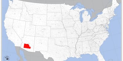Phoenix-USA térkép